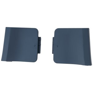 Rear Hitch Cover for BMW X3 2011-2017, Right (Passenger)=Left (Driver), Primed (Ready to Paint), with M Package, Replacement