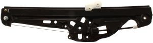 Power Rear Window Regulator for BMW 5-Series 2004-2010, Left (Driver), Without Motor, Replacement Models: 525i, 530i, 535i, 545i, 550i