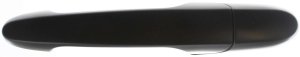 Front Exterior Door Handle for Chevrolet Impala 2006-2013/Buick LaCrosse 2005-2009, Right (Passenger), Smooth Black, without Keyhole, Plastic, Replacement