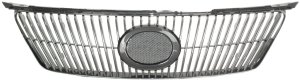 Grille for Lexus IS250/IS350 2006-2008, Primed (Ready to Paint) Shell and Insert, without Pre-Collision System, Replacement