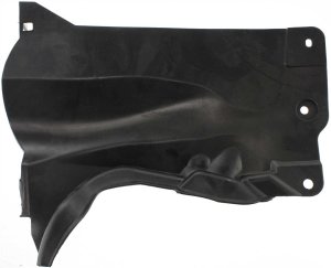 Engine Splash Shield for Mazda 3 (2004-2009) and Mazda 5 (2006-2010), Under Cover, Right (Passenger), Rear, Replacement