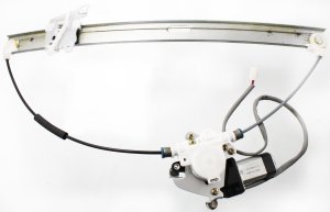 Front Window Regulator for Mazda MPV 2000-2006, Right (Passenger), Power with Motor, Replacement