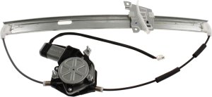 Front Window Regulator with Power and Motor for 2000-2006 MPV, Left (Driver), Replacement