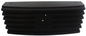 Upper Grille Insert for Saturn VUE 2006-2007, Plastic Black Shell and Insert, Replacement