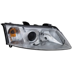 Headlight Assembly for SAAB 9-3 Convertible/Sedan/Wagon (2003-2007), Right (Passenger) Side, Halogen, Replacement