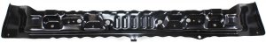 Radiator Support Lower Outer Tie Bar Assembly in Black Steel for Subaru Legacy 2005-2009, Replacement