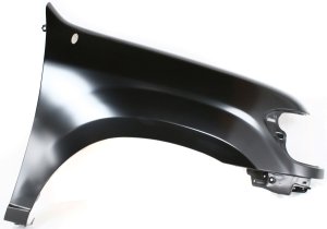 Front Fender for Toyota Tundra 2005-2006, Right (Passenger), Primed (Ready to Paint), Double Cab, without Flare Holes, Replacement