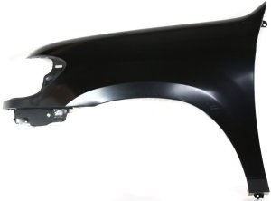Front Fender for 2005-2006 Tundra, Left (Driver), Primed (Ready to Paint), Double Cab, Without Flare Holes, Toyota, Replacement