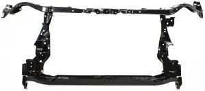 Radiator Support Assembly for Toyota Matrix 2009-2014, Black Steel, Replacement