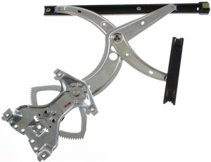 Front Window Regulator for Volkswagen Passat 1988-1997, Power, Left (Driver), without Motor, Replacement