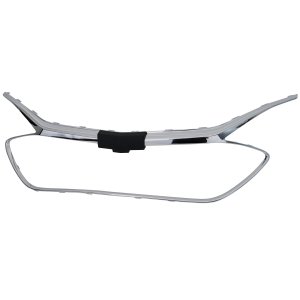 Front Bumper Grille Molding for Chevrolet Malibu 2019-2022, Chrome, Without Emblem, Replacement