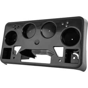 Front License Plate Bracket for 2019-2024 Chevrolet Camaro, Black, for LS/LT/LT1 Models, Coupe/(2019-2023 Convertible), Replacement