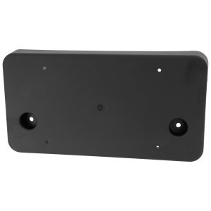 Front License Plate Bracket for Cadillac XT4, Model Years 2019-2023, Black, Replacement