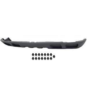 Front Lower Valance Air Deflector for Chevrolet Silverado 1500 (2003-2007), Textured Gray, without Fog Light Holes, without Tow Hook Holes, without Sport Package, Base/LS/LT Model, Replacement