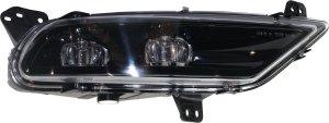 Front Fog Light Assembly, LED, Right (Passenger) for CHRYSLER 300, 2011-2022, Replacement
