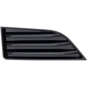 Fog Light Cover for Chevrolet Traverse 2022-2023, Left (Driver) Side, Black, Replacement