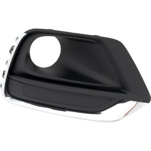 Front Fog Light Molding for Chevrolet Trax 2017-2020, Right (Passenger) Side, Black Bezel, Replacement