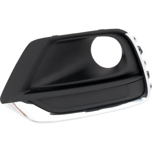 Front Fog Light Molding Bezel for Chevrolet TRAX 2017-2020, Black, Left (Driver), Replacement