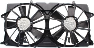 Radiator Fan Assembly for Chevrolet Silverado 1500 (2014-2018), Suburban (2015-2020), Dual Fan, Includes 19 1500 LD/1500 Limited, Replacement