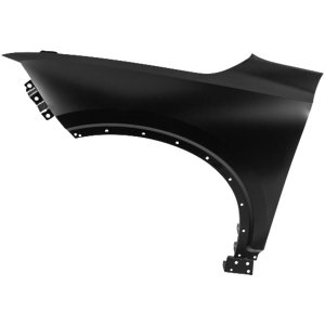 Front Fender for Chevrolet Blazer 2019-2022, Left (Driver), Black, Steel, Replacement
