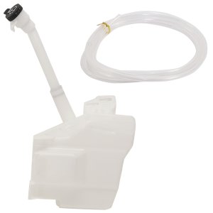 Washer Tank for Chevrolet Cruze 2016-2019, Complete with Pump, Inlet, and Cap, Without Fog Light Holes, Replacement