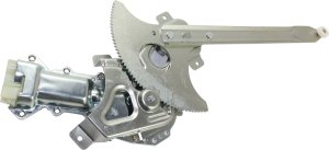 Power Front Window Regulator with Motor for Chevrolet S10 Pickup 1982-1993 / S10 Blazer 1983-1994, Right (Passenger), Replacement