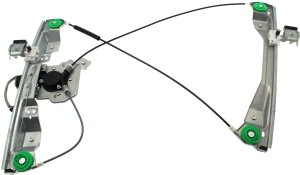 Power Front Window Regulator with Motor for Chevrolet Cobalt 2005-2010, Pontiac G5 2007-2010, Left (Driver), Coupe, Replacement