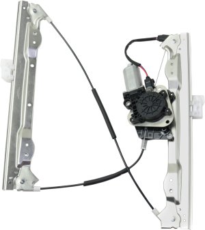 Front Window Regulator for Chrysler Sebring Sedan 2007-2010, Power, Left (Driver) Side, with Motor, with One Touch Feature, Replacement