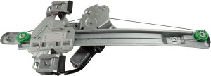 Rear Window Regulator for Cadillac SRX 2013-2016, Left (Driver) Side, with Motor, Replacement