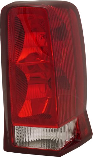Tail Light Assembly for Cadillac Escalade 2002-2006, Right (Passenger), Red Signal Lens, Replacement