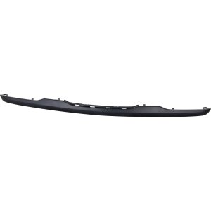 Rear Bumper Molding Lower Cover for 2022-2024 Chevrolet Equinox LT/Premier Models, Black, with Dual Exhaust Holes, Replacement