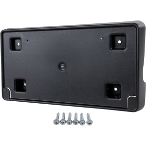 Front License Plate Bracket for Dodge Durango 2018-2020, Textured Black, Suitable for GT 2019-2020, R/T, SRT Models, Replacement