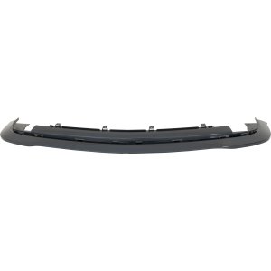 Front Lower Valance for Dodge Challenger 2015-2023, Textured, Air Dam Reinforcement, w/o Fog Light Holes, SRT Hellcat Models, Replacement