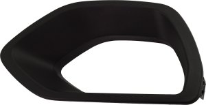 Textured Grille Molding for Dodge Charger 2019-2023, Right (Passenger), Scatt Pack/Scat Pack 392 Models with Hood Scoop, Replacement