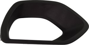 Textured Grille Molding for 2019-2023 Dodge Charger Scatt Pack/Scat Pack 392 Models, with Hood Scoop, Left (Driver), Replacement