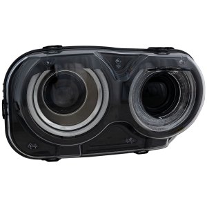 Headlight Assembly for Dodge Challenger 2015-2023, Right (Passenger) Side, HID/Xenon, w/ HID Kit, w/o Air Ducts, Replacement