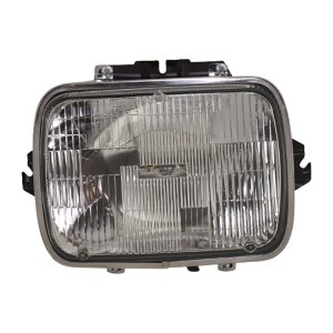 Sealed Beam Halogen Assembly Headlight for Dodge Pickup 1978-1993, Jeep Wrangler 1987-1995, Comanche 1986-1992, Cherokee/Wagoneer 1984-1996, Cherokee 1997-2001 Right (Passenger) = Left (Driver), Replacement