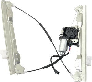 Power Front Window Regulator with Motor for 2011-2014 Avenger/Chrysler 200 Sedan, Left (Driver), Replacement