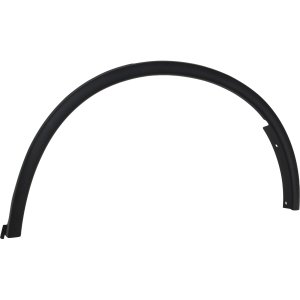 Rear Wheel Opening Molding for 2011-2022 Dodge Durango, Left (Driver), Textured Black, Replacement