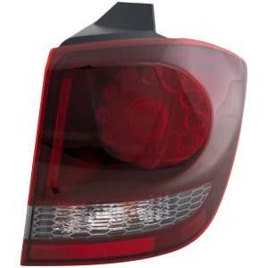 LED Tail Light Assembly for Dodge Journey 2009-2020, Right (Passenger) Side, Outer with Black Interior, Replacement