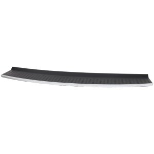 Rear Bumper Step Pad for Dodge Grand Caravan (2011-2020) & Chrysler Town and Country (2011-2016) with Scuff, Chrome Trim, Type 1, Replacement