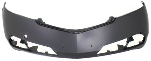 Front Bumper Cover for Acura TL 2009-2011, Primed (Ready to Paint), Replacement