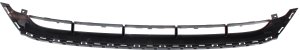 Front Bumper Grille for Audi Q7 2010-2015, Lower Section Without Side Line Package, Replacement