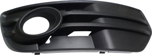 Front Fog Light Molding for Audi Q5 2009-2012, Left (Driver), Primed (Ready to Paint), w/o S-Line Package, Replacement