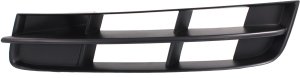 Front Bumper Grille for Audi Q7 2010-2015, Left (Driver) Outer, without Side Line Package, Replacement