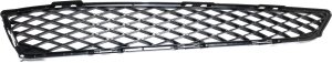 Front Bumper Grille Mesh for Acura MDX 2010-2013, Left (Driver), Replacement