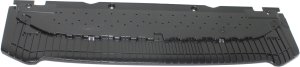 Front Lower Valance for Audi A4 2013-2016, Black, without S-Line Package, Sedan/Wagon, Replacement