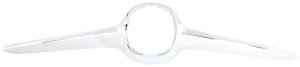 Center Bar Grille Molding for Acura TSX 2006-2008, Chrome Finish, Replacement