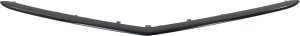 Upper Grille Molding for Acura TL 2012-2014, Painted Black, Replacement
