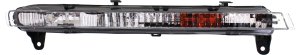 Park Light for Audi Q7 2007-2009, Right (Passenger) Side Lens and Housing, with Signal Light, without LED Light, Replacement